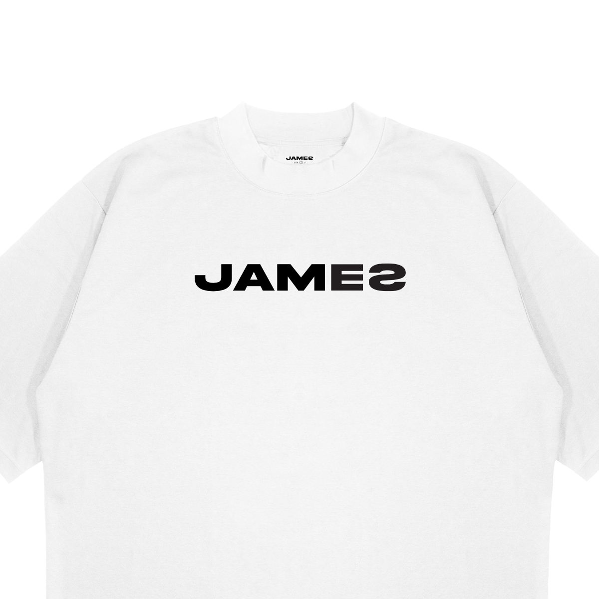 JAMES CLASSIC LOGO - WHITE