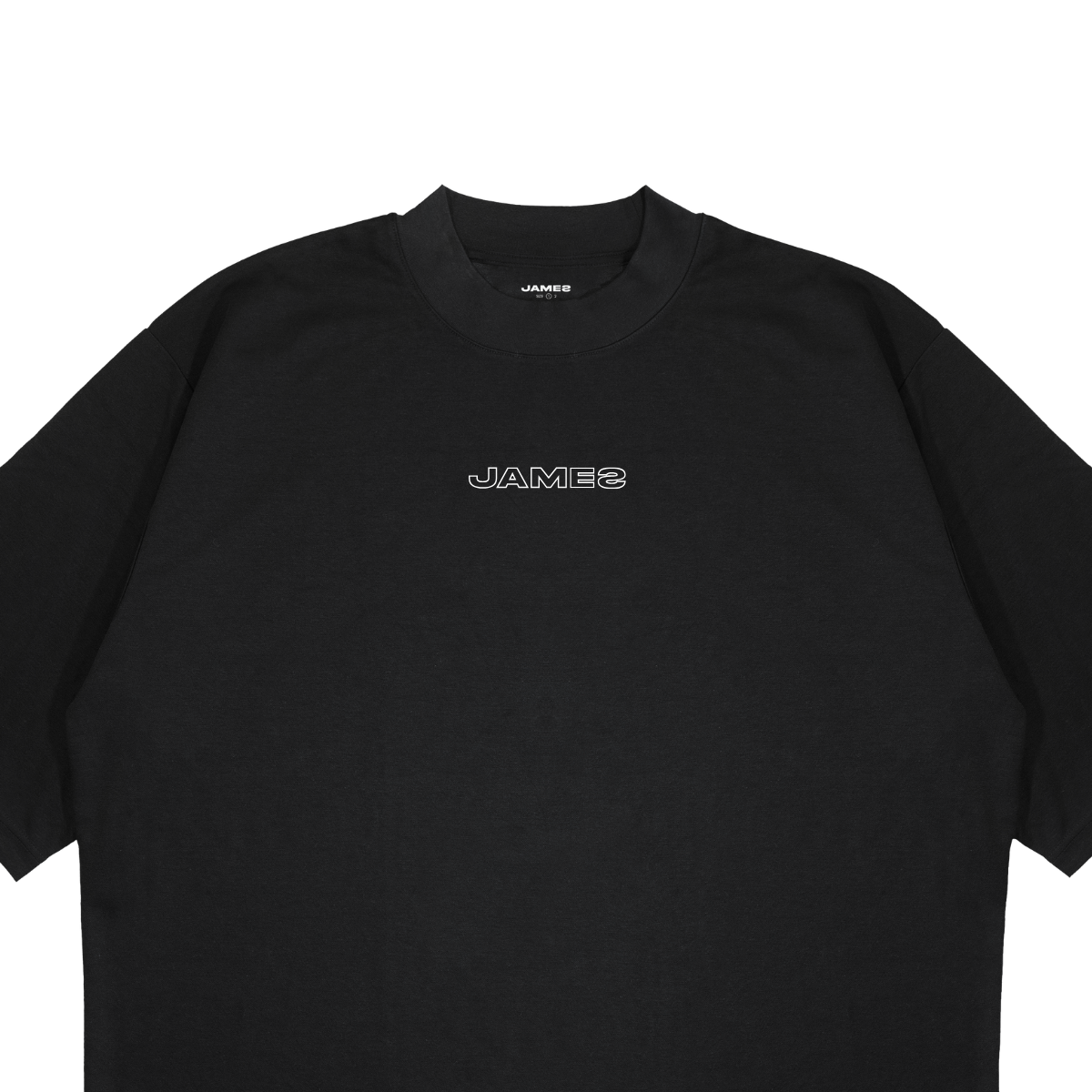 JAMES MINI MONOCHROME LOGO - BLACK
